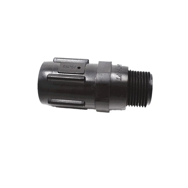 Reguladores de presión preestablecidos con rosca de manguera hembra x macho de 3/4 ", 15 psi-45 PSI, Reduce la presión del agua entrante para un sistema de goteo, 1 ud.