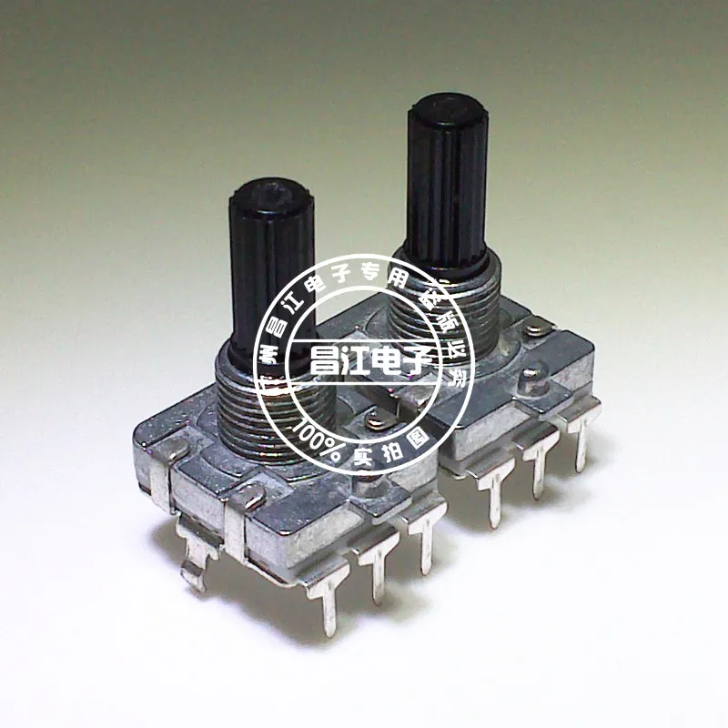 1 Piece Microwave Washing Machine Power Amplifier Volume 360 Degree Rotary Encoder 24 Bit Flower Axis 20MM 3 Feet