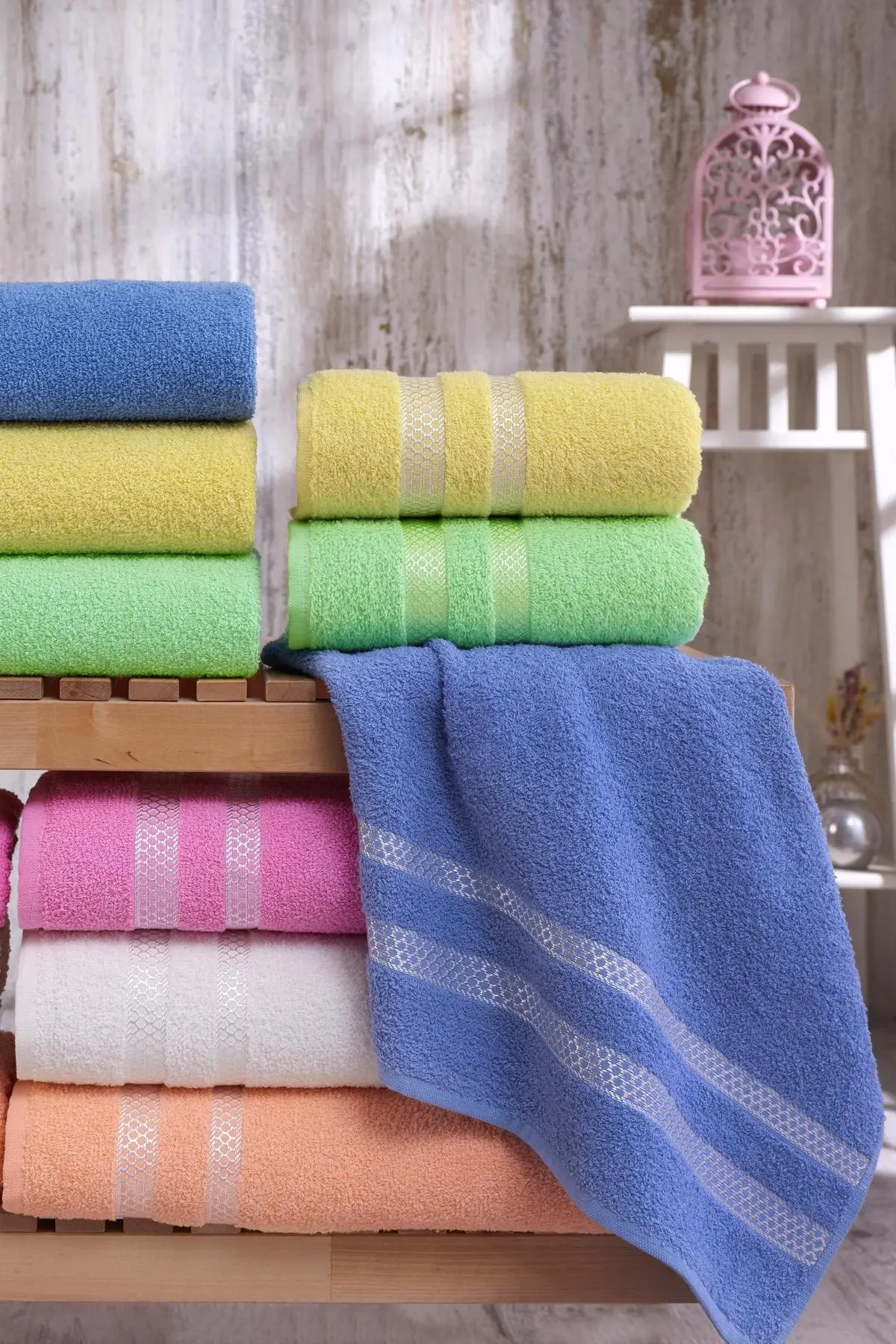 50x90 Cm 6 Pcs 100 Cotton Hand & Face Towel Extra Soft High Quality Luxury Home Towel bathroom 2021 Powerful Maximum Water Absorbent