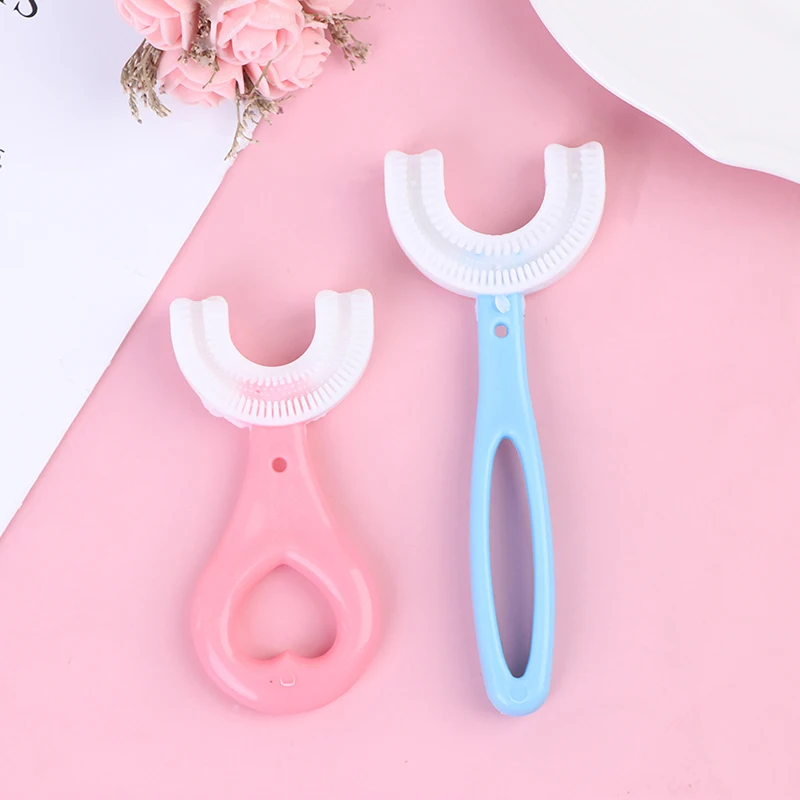 

Детская зубная щетка, детская зубная щетка для ухода за полостью рта, силиконовая детская зубная щетка