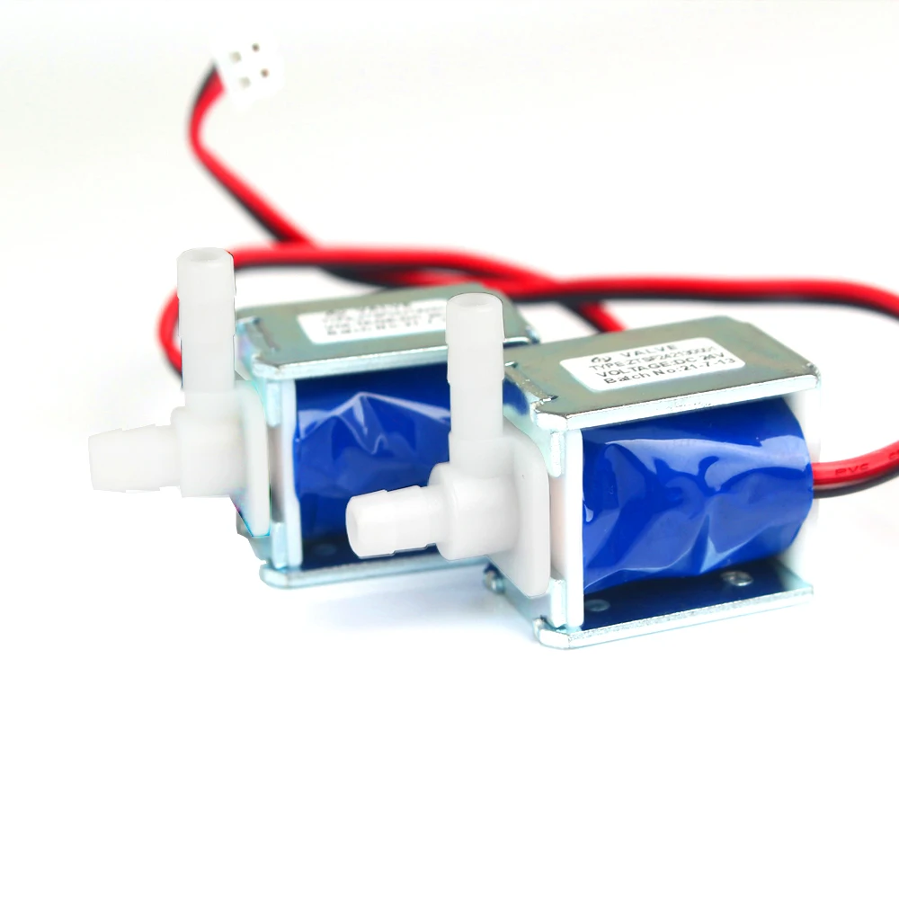 DC 12V Solenoid Valve N/C Normally Closed Mini Water Valve Air Valve Electric Vent Exhaust Garden Watering 6V 9V 280mA