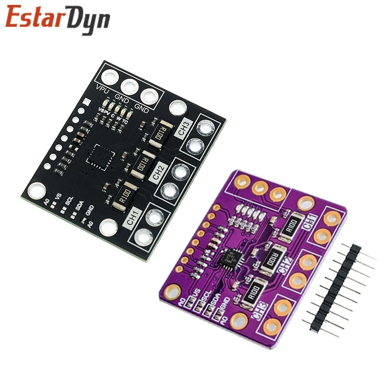 INA3221 Triple-Channel Module, High-Side Measurement, Shunt and Bus Voltage Monitor with I 2C- and SMBUS-Compatible Interface