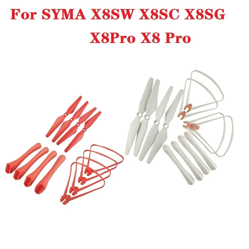 Original 4Pcs/Sets Propeller Prop For SYMA X8SW X8SC X8SG X8Pro X8 Pro RC Helicopter Parts