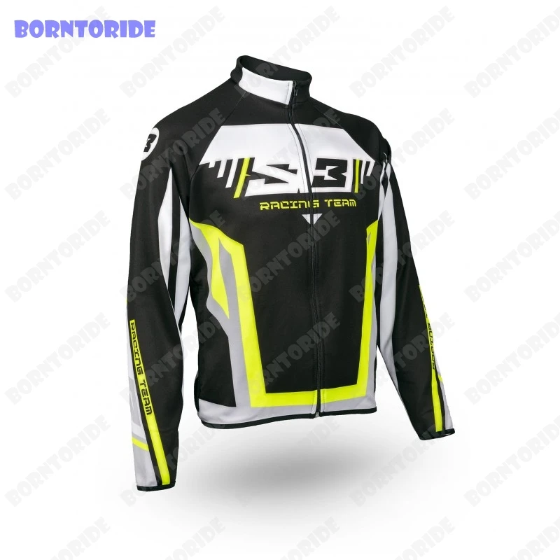 Fietsen Jas 2021 Lente Thermische Fleece Lange Mouw Racefiets Jersey Mtb Downhill Fietsen Kleding Maillot Ciclismo