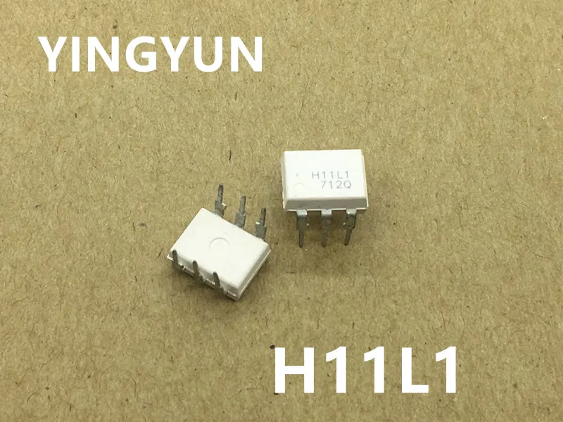 

10pcs/lot H11L1 H11L1M DIP-6 H11L1SR2M Schmitt trigger output at a high speed