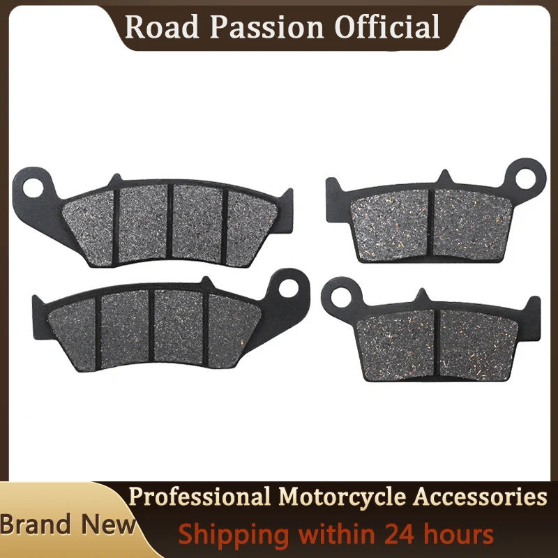 Road Passion motocyklowe przednie i tylne klocki hamulcowe do HONDA XR 250 R 1990-2004 400 1996-04 XR600 600 1991-2000 XR250 L 1991-1996