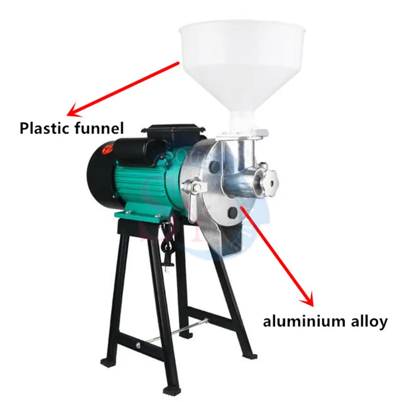 SY-DS140-refinadora de molienda silenciosa, trituradora de mantequilla de cacahuete, trituradora de salsa, máquina de salsa de sésamo comercial multifuncional, 220v