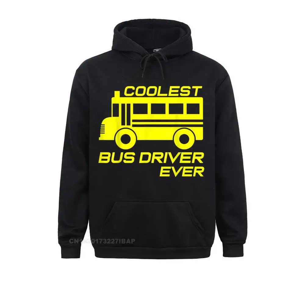 

Love School Bus Driver Coolest Bus Driver T-Shirt Hoodies Classic Vintage Long Sleeve Men Sweatshirts Camisa Hoods