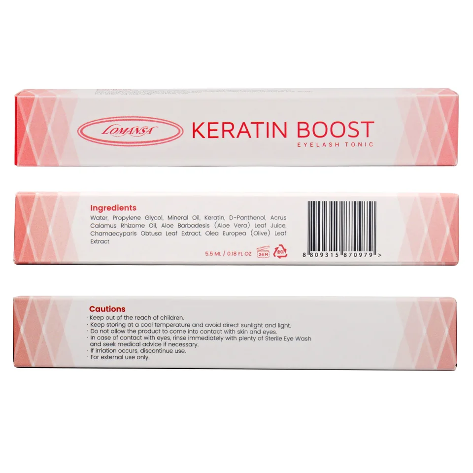 High Quality Professional Korea Eyelash Eyebrow Lifting Keratin Boost for Lash Perming Kit Long Natural Eyelash Liquid