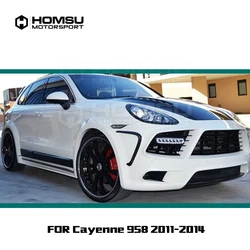 Hiqh quality M style Body kits front bumper Rear bumper for Porsche Cayenne 957 body kit for Cayenne 958 2011-2014 Year