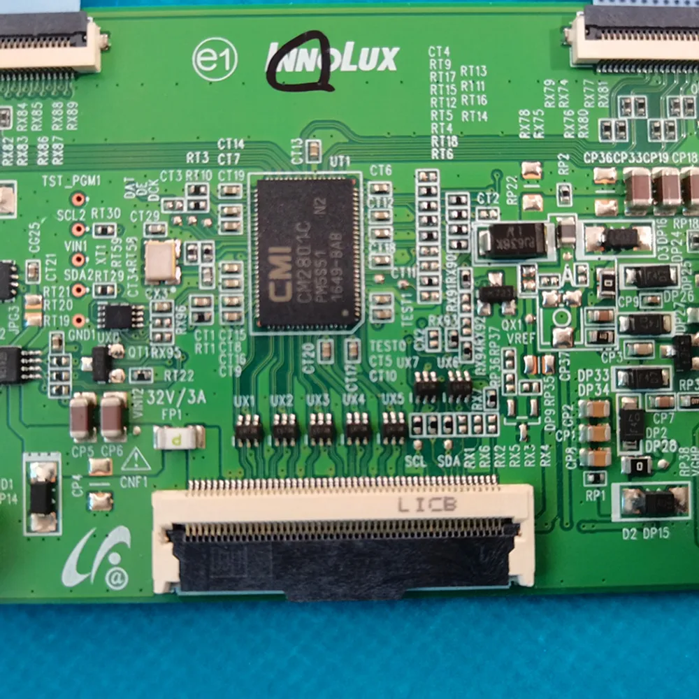 المنطق مجلس BN96-30065A = V500HJ3-CPE1 ل UN50J5000AF UN50J5200AF UE50H5500 UE50EH5500AK HG50NE477SF UN50EH5000FXZA T-CON مجلس