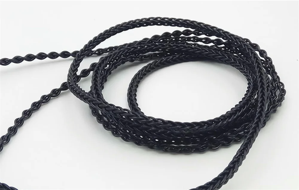 8-кратный монокристаллический медный посеребренный провод, провод для наушников «сделай сам», 1,2 метра