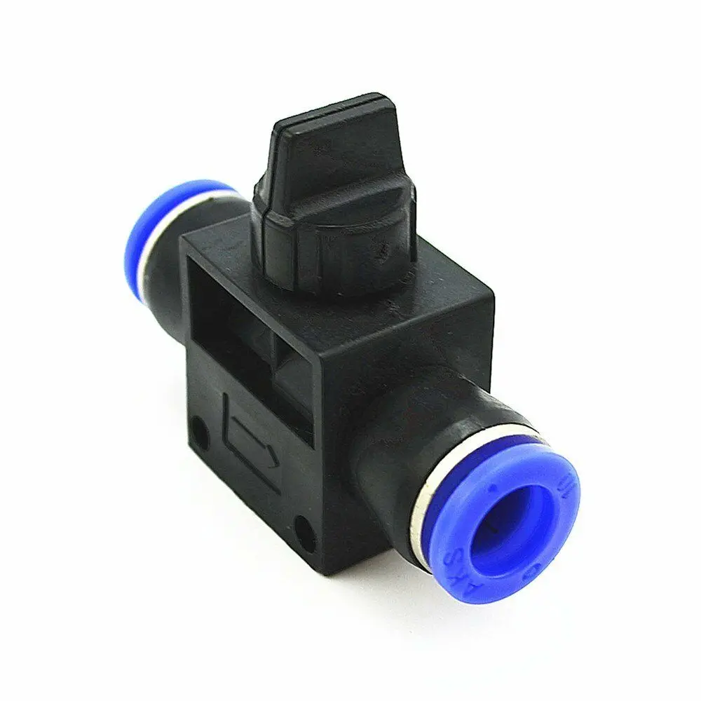 1 Cái Khí Nén Bi Van Đẩy Trong Phụ Kiện Connectorsr Vòi Ống 4/6/8/10/12MM