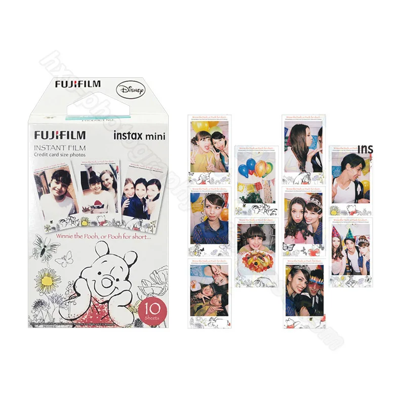 Fujifilm Instax Mini Film Instax Mini 11 Color Design Film For Fuji Mini 9 8 7s 25 26 70 90 Instant Camera SP-1 SP-2 Liplay