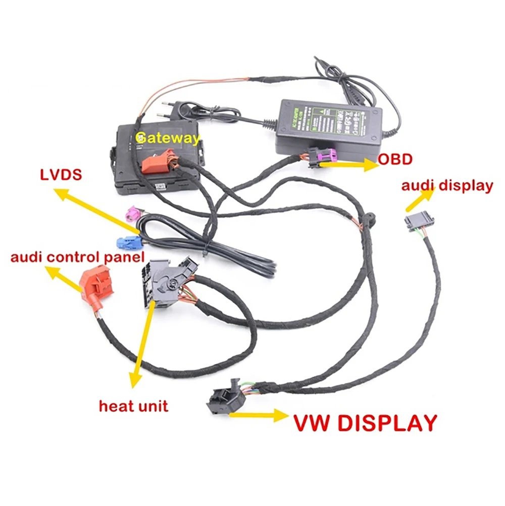 For VW CAR MQB Audi MIB 2 PRO display screen Radio Unit Test Code Tools Tool Platform