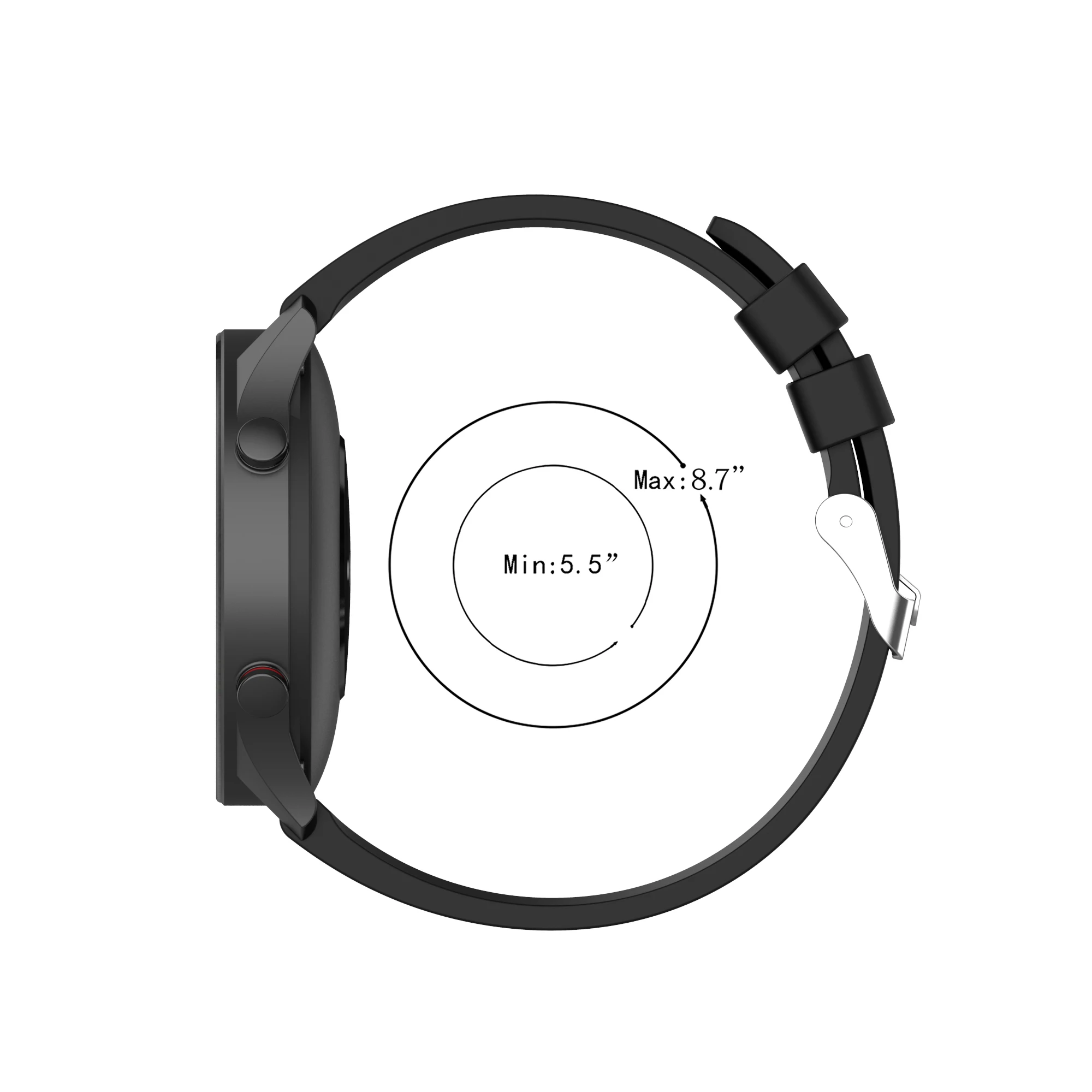 Opaska silikonowa dla Huawei zegarek GT 2 Pro Sport 22MM pasek Watchband dla Huawei Gt2 Pro opaska wymiana bransoletka akcesoria