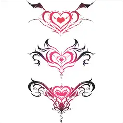 tatoo sex Waterproof Temporary Tattoo Wing Tatto on Leg Arm Back Tattos Sex Flash tattoo stick Fake Tattoos for Men Women T1941