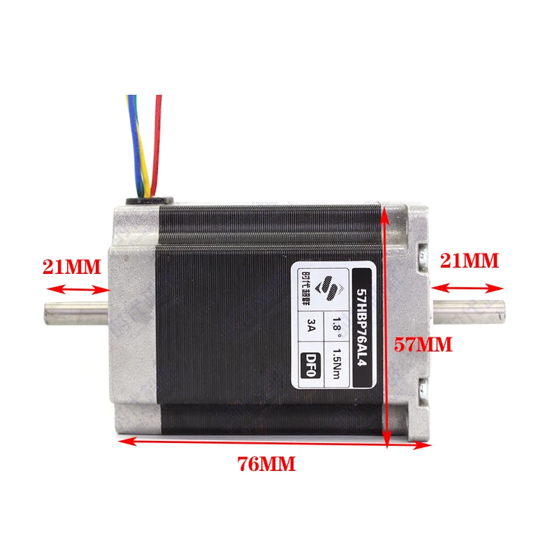 

Mask Machine Accessories 57 Stepper Motor 2403HS40V8-2 Motor Drive Set Double Output Shaft