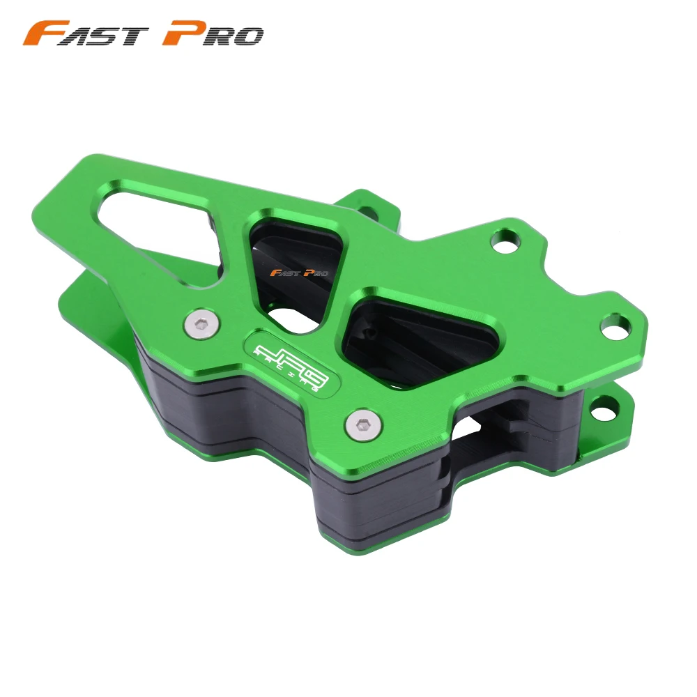 CNC Chain Guide Guard Protector For KAWASAKI KX250F KX450F 2009-2018 KX250 KX450 KLX450R KX250X KX450X KX 250F 450F 250X 450X