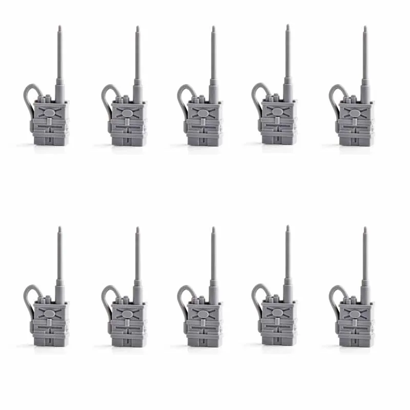 

MOC Building Block US BC1000 Radio Station Plastic Model Toy Weapon Gun DIY Parts10pcs/LOT