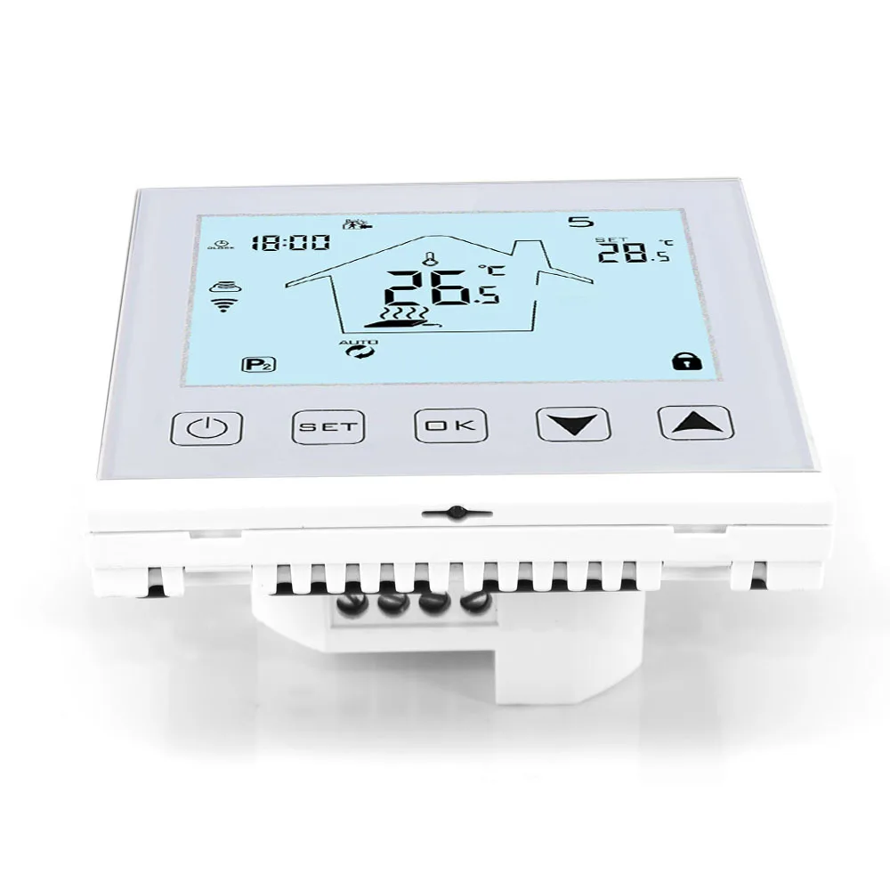 Thermostaat Wifi thermostat Smart Thermostat Wifi Thermostaat Slimme Thermostaat Alexa Boiler Temperatuur Controller Vloerverwarming Thermostaten Programmeerbare Kamerthermostaat termostaat