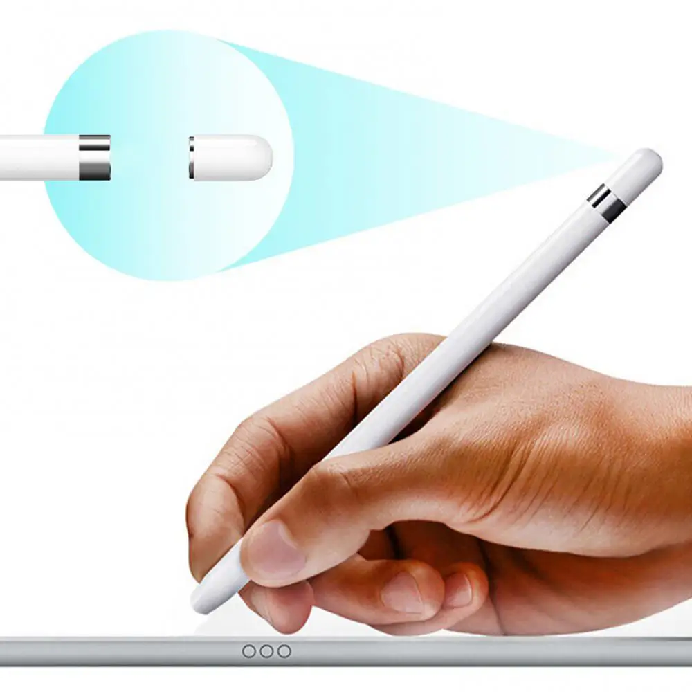 交換用ApplePencil1スクリーン用の交換用ペンキャップ,1個のスペアパーツ,1個