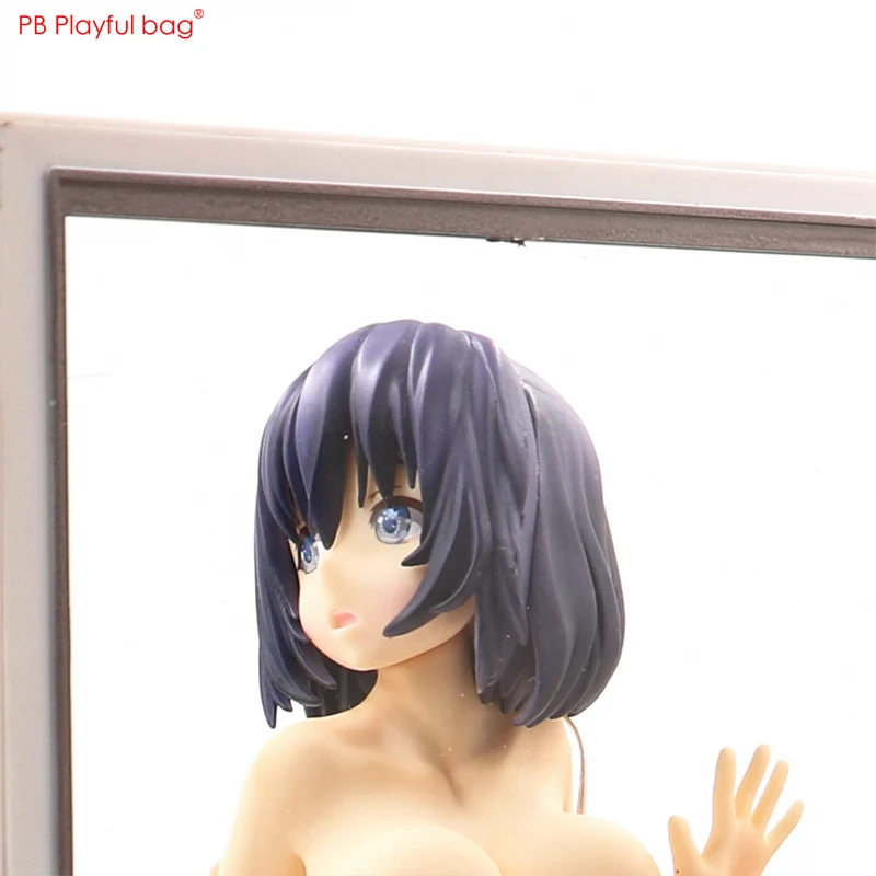 32CM Chest-pressing Girl figure Native girl PVC action figure Sexy Hot girl model toys Anime collections Best gifts HD70