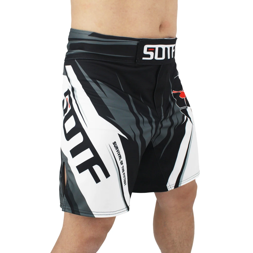 WTUVIVEMMA boxing sports fitness personality breathable loose large size shorts Thai fist pants running fights cheap mma shorts