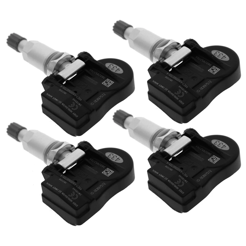 4PCS Tire Pressure Monitoring System Sensor 68001698AA TPMS For JEEP Cherokee(KK) Commander Grand Cherokee(WK) Wrangler(JK)