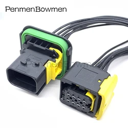 1 Pc 8 Pin Tyco HDSCS Automotive Electronic Connector For New Energy Vehicle Urea Plug Wiring Harness 0-1418438-1