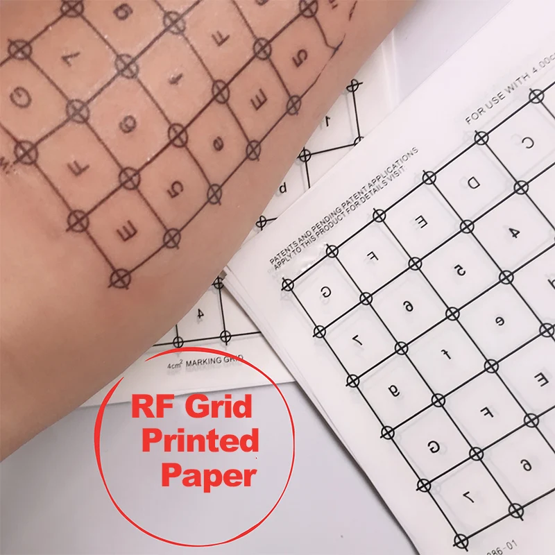 Factory Wholesale Customize TK0.25 TK4.0 TK 3.0 TK6.0 TK 16 Grid  RF Machine Face Skin Marking Paper