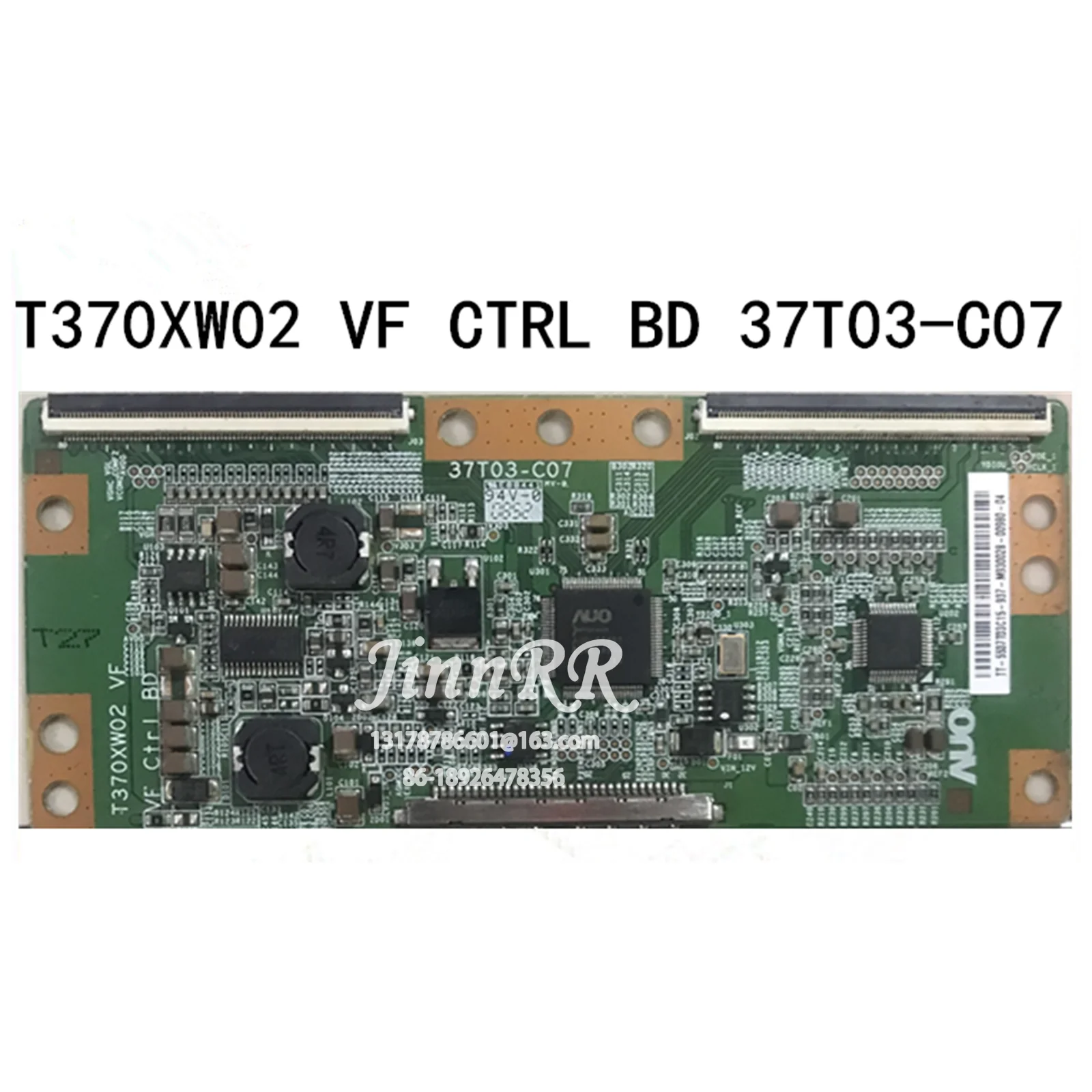 Placa actual original para placa lógica LA37B450C4H, T370XW02 VF CTRL BD 37T03-C07, prueba precisa de calidad