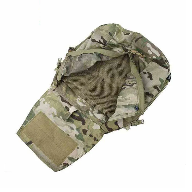 TMC Tactical Vest Zipper-on Panel Bag CPC AVS JPC1.0 Pouch Shooting Multicam Vest Plate Carrier Bags