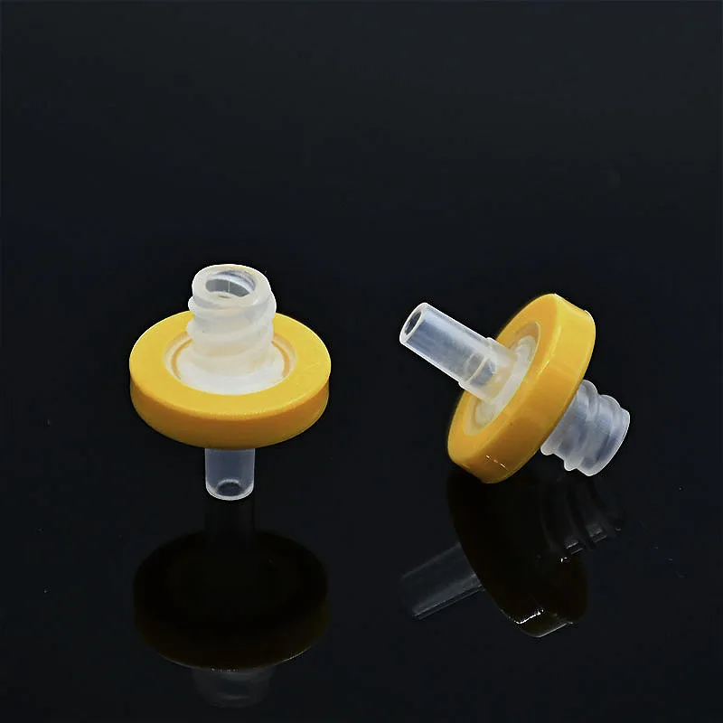 Syringe Filter PES Filter Membrane OD 13 mm 0.22 Micron Disposable Polyethersa Microporous Needle Filtration 100 / PK