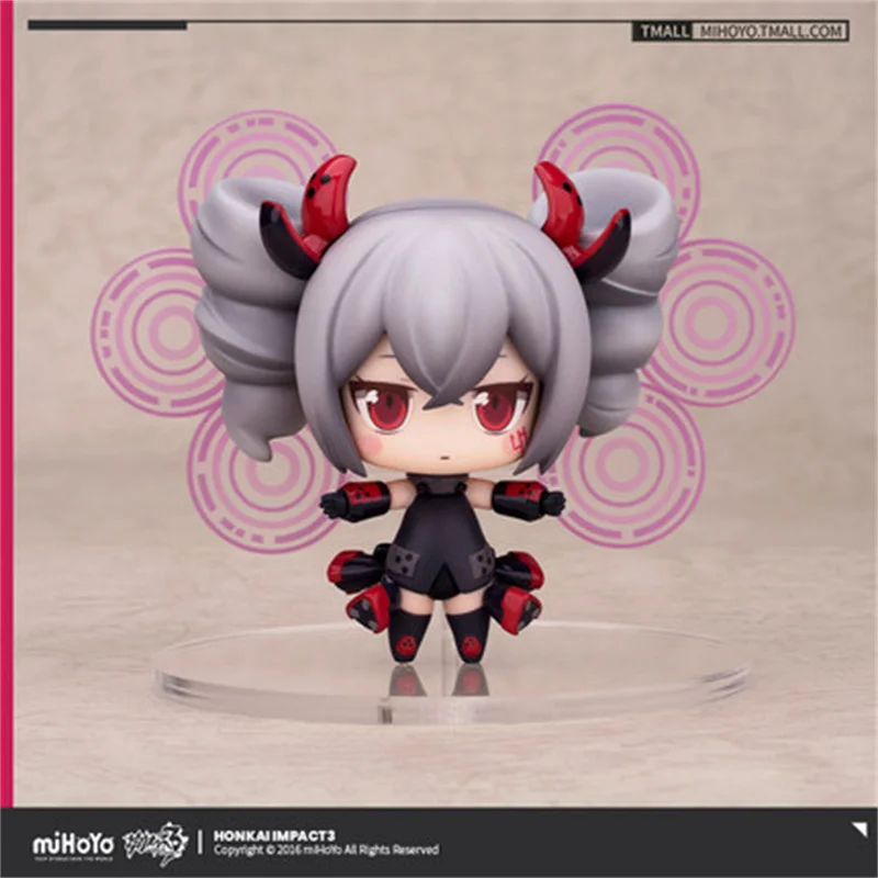 

Anime Game Honkai Impact 3 COSPLAY Bronya Zaychik·BLACK NUCLEUS Q Version Figure Desktop Decoration Gift Christmas Gift