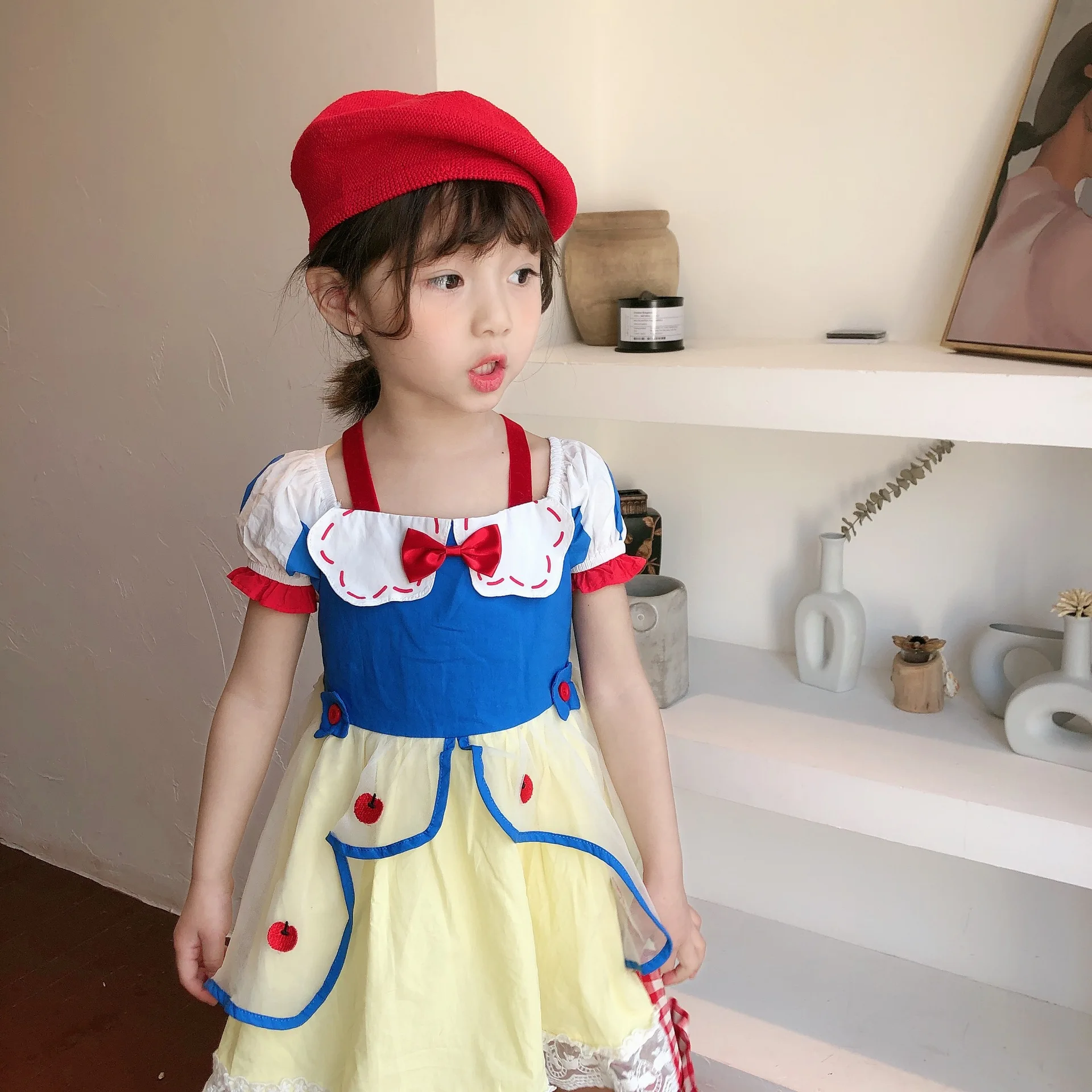 Tonytaobaby New Style Summer Cute Camisole Princess Dress Mesh Dress Baby GIRL'S Children Wear  Dress Girl