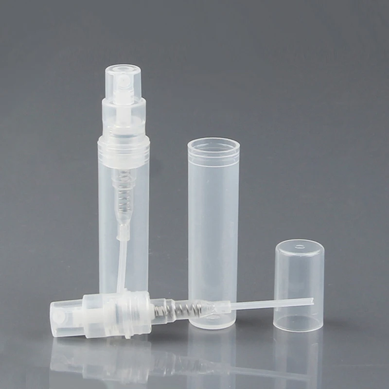 30Pcs 2ml 3ml 4ml 5ml Mini Portable Refillable Travel Transparent Plastic Spray Bottle Perfume Atomizer Bottle Bottle Tool