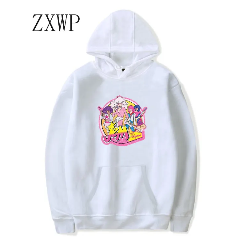 Women Hoodies Swearters Ptinted Fashionable Jem and the holograms Hoody New Hip Hop Streetwear Pullovers Women Clothing