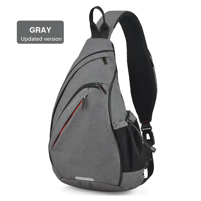 Mixi Men Sling Backpack One Shoulder Bag Boys Student School Bags