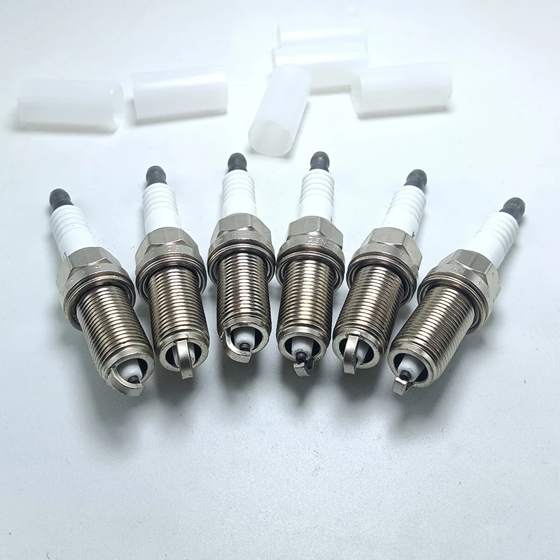 

New 6PCS Spark Plug For Toyota FJ Cruiser Land Prado 4Runner Tundra 4.0L V6 9091901235 K20HR-U11 K20HRU11