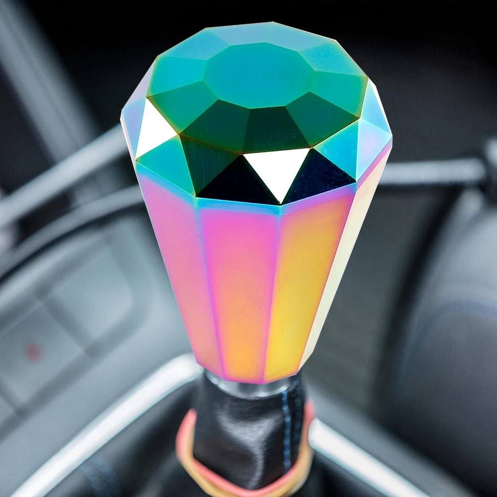 

Hot Diamond Shape Racing Universal Car Aluminum Manual Gear Stick Shift Knob Lever Shifter Racing Shift Knob RS-SFN094