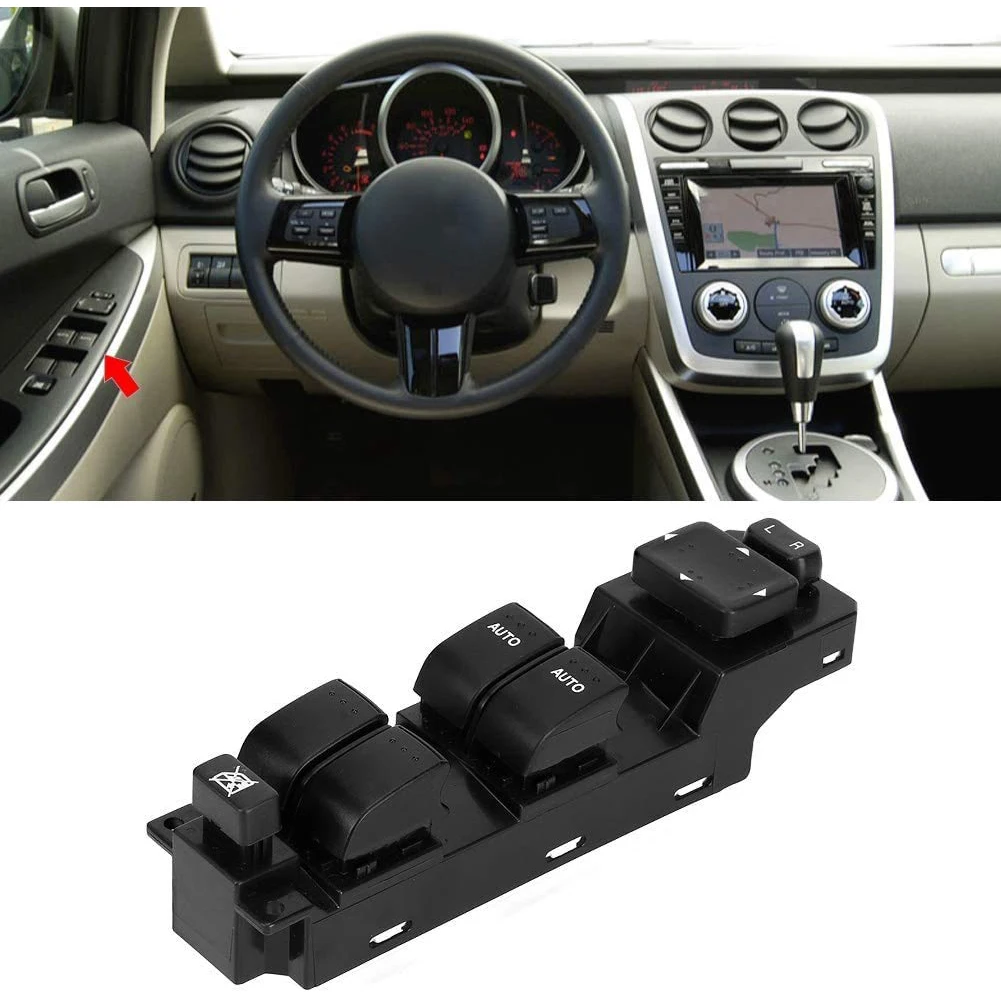 

GS3L-66-350 Power Master Window Switch For Mazda 6 CX7 GS3L66350 Electric Master Control Window Switch