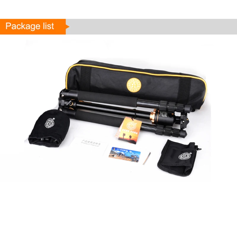 Q999H Horizontal Tripod Professional Camera Flat Tripod 61