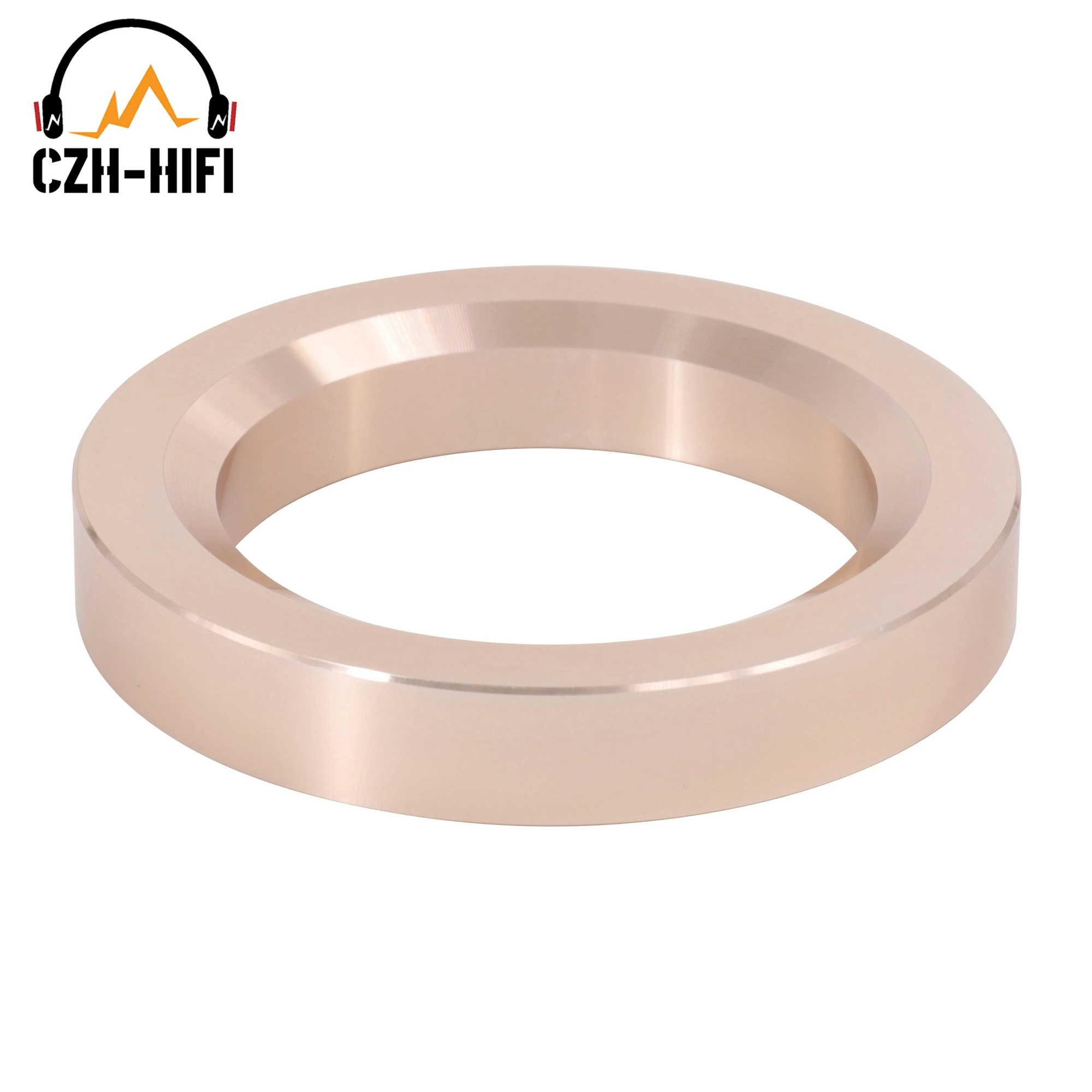 1PC 60mm CNC Gefräste Aluminium Runde Dekorieren Basis Ring Kreis Washer Für Vintage KT88 Vakuum Rohr Verstärker DIY hiFi – Detail 12
