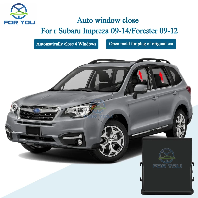 

FORYOU Auto Car Window Closer Automatically Close 4 windows For Subaru Impreza 2009-2014/Forester 2009-2012 Left hand drive