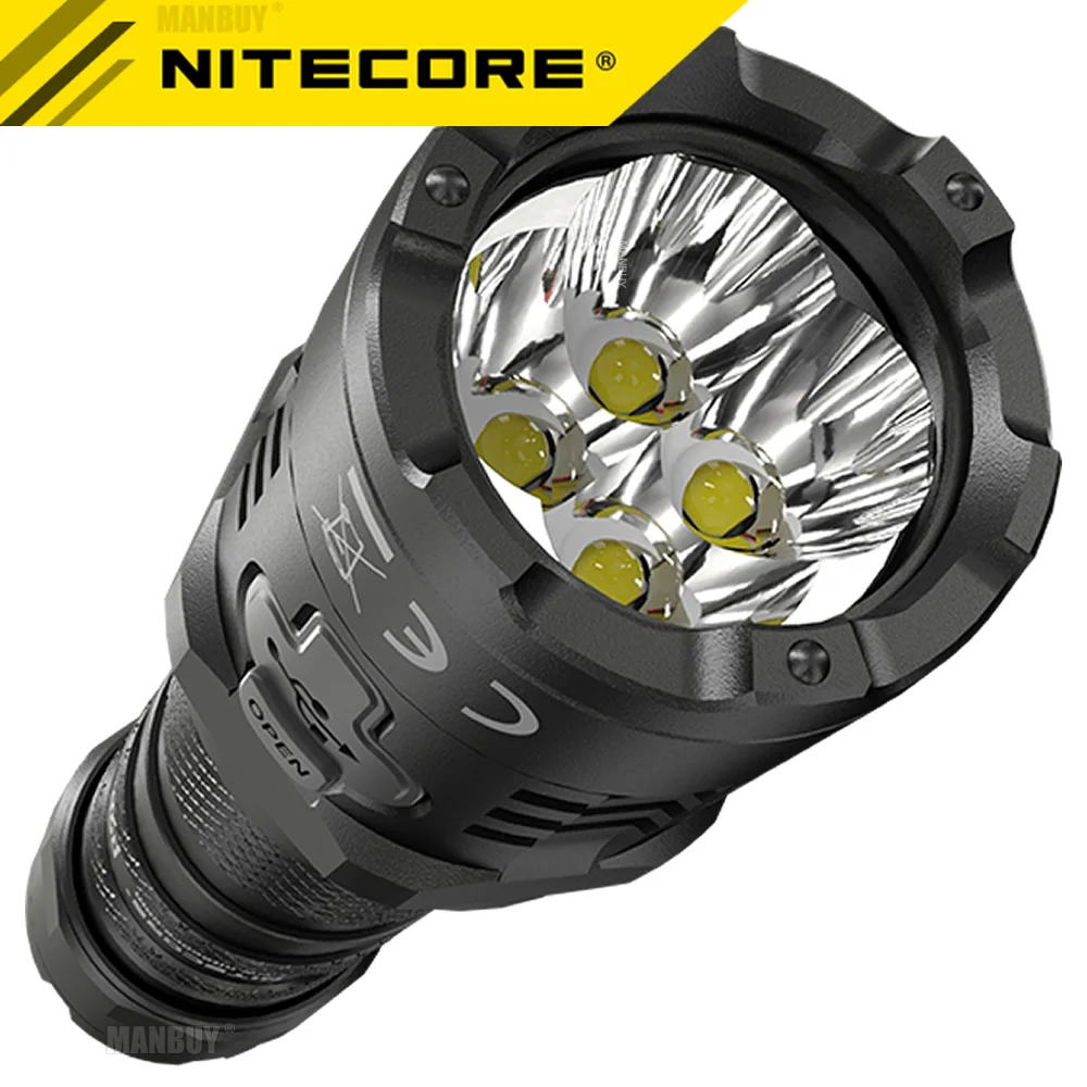 Genuine NITECORE P20iX 4000Lms CREE XP-L2 V6 4LED Rechargeable Tactical Flashlight 5000mAh NL2150HPi 21700 Battery Outdoor