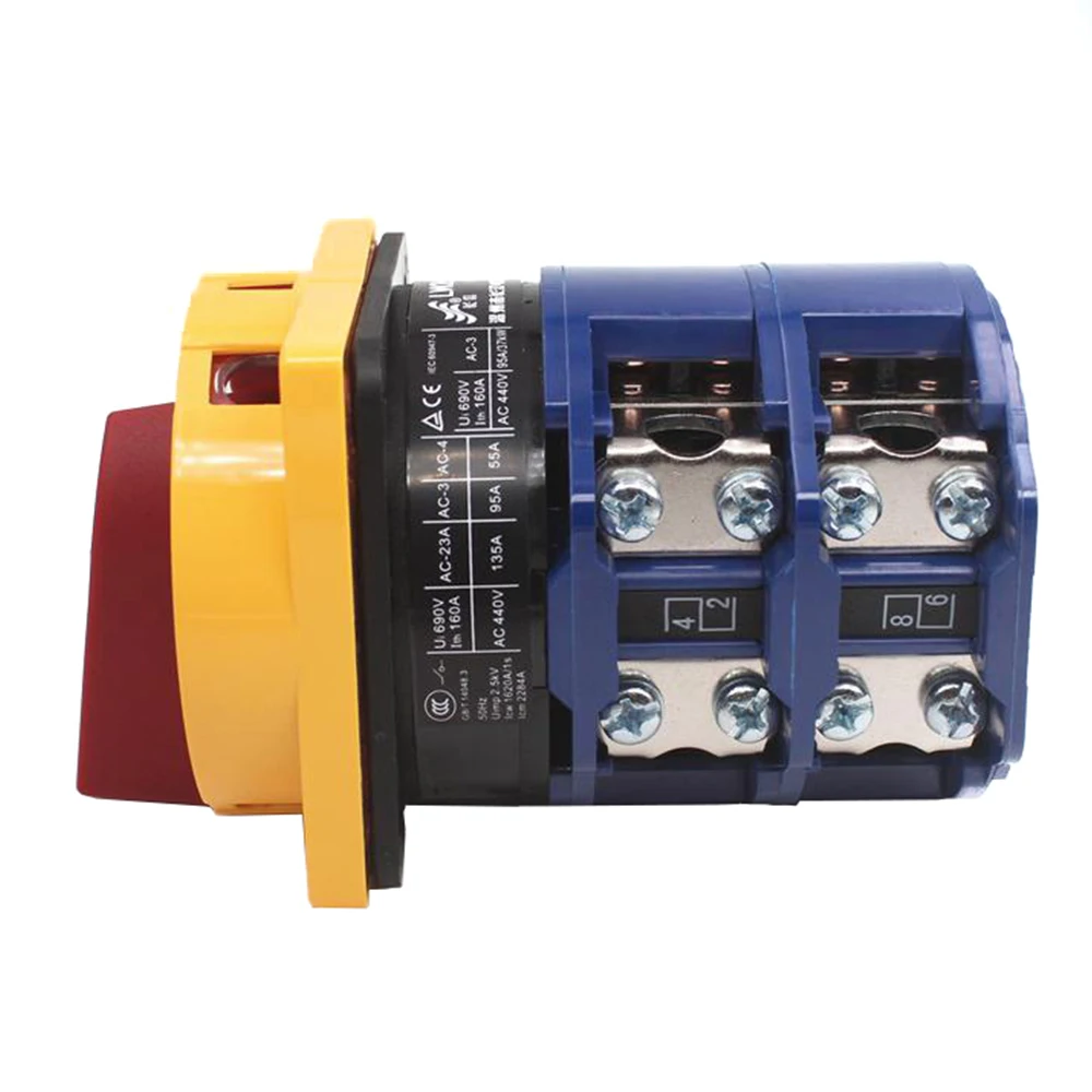 

160A 440V LW26GS-160/04-3 универсальный поворотный кулачковый переключатель