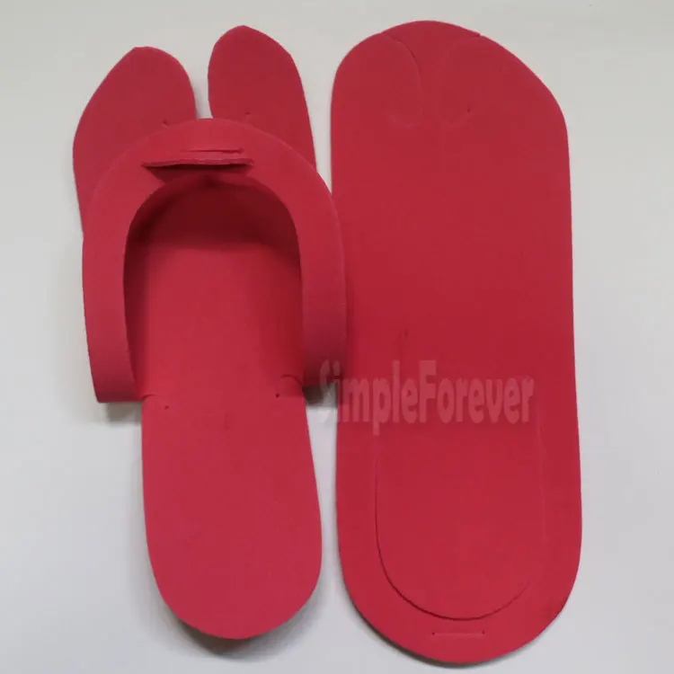 500pcs/lot Disposable Slipper / EVA Foam Salon Spa Slipper / Disposable Pedicure Thong Slippers / Beauty Slipper