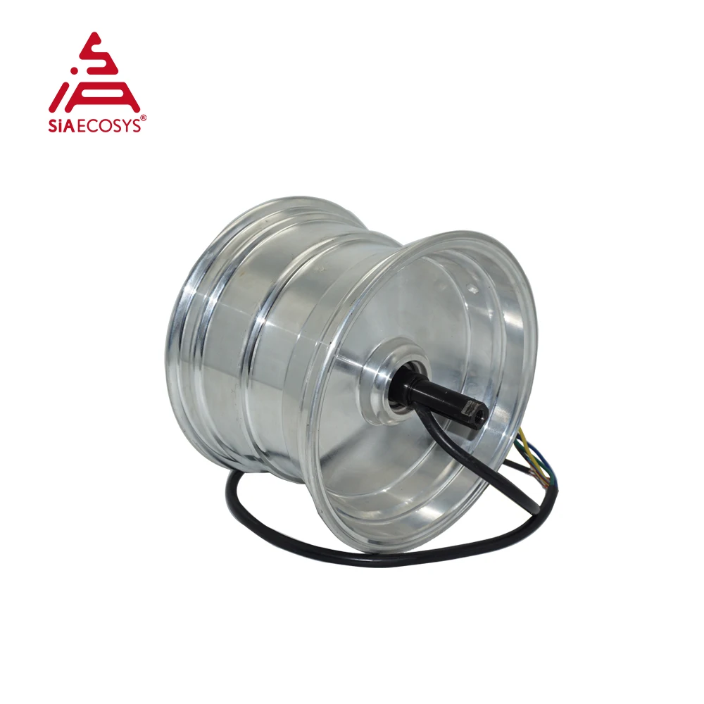 QS MOTOR/SIAECOSYS 212 10x7.0 2000W V1.1 72V 45kph High Power BLDC In Wheel Hub Motor for Electric Scooter