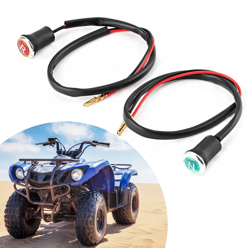 2 Pcs ATV Reverse & Neutral Light Indicator For 90/110/125/150/200/250/300cc ATV Quad Sunl/Taotao/Eagle/Loncin Etc DC 12V 2019